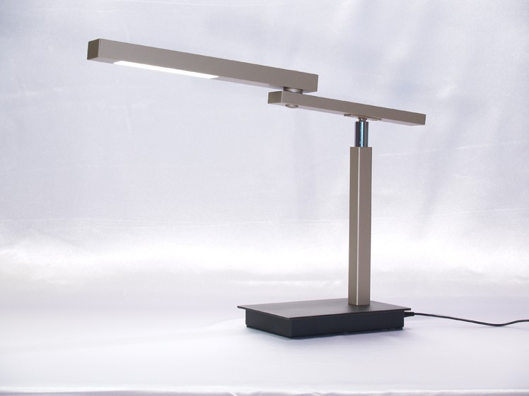 Allievo LED Desk Lamp Metallic Nickel